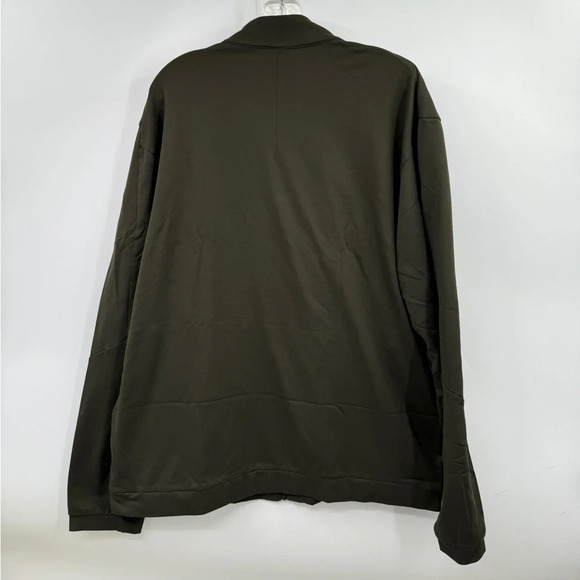 Men’s Lululemon Division Track Jacket Dark Olive Green Size 2XL - Picture 3 of 6